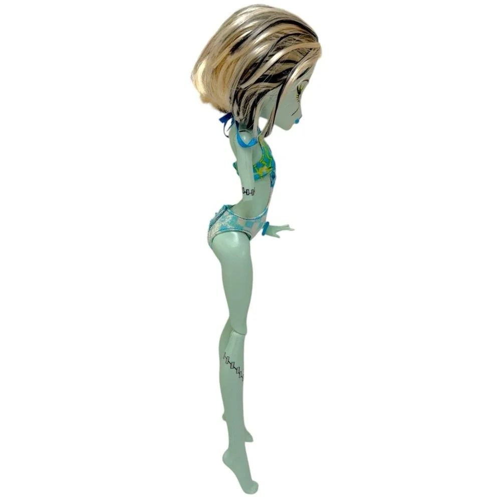 Monster High 2008 Skull Shores Full Color Frankie Stein Swimsuit Bracelet **READ